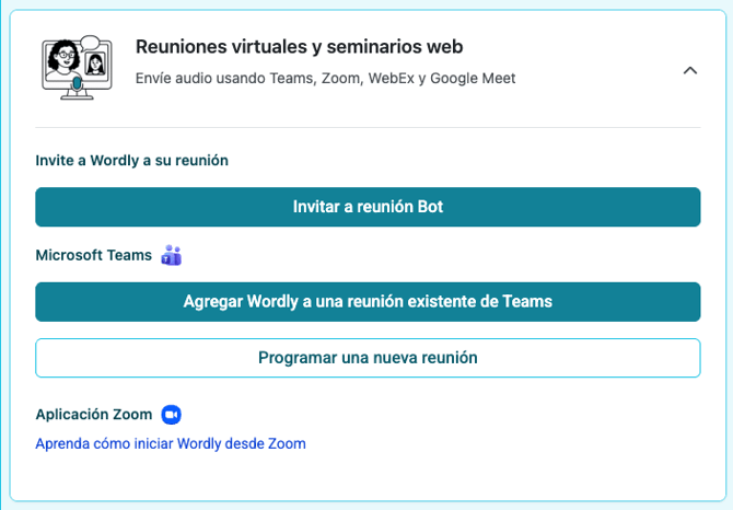 (es) Virtual Meetings and Webinars