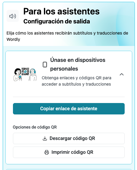 (es) join on personal devices