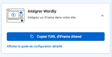 (fr) Embed Wordly