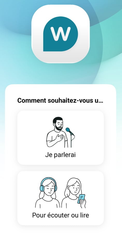 Participer à une session Wordly depuis l'application Wordly