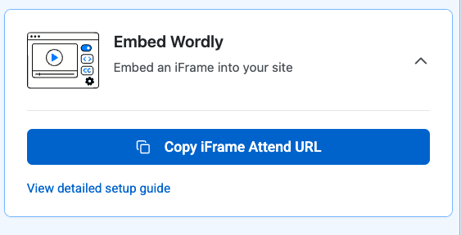Embed Wordly