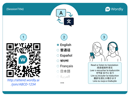 QR code with instructions