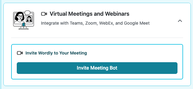 Virtual Meetings and Webinars