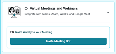Virtual Meetings and Webinars