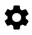 gear icon white background