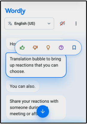 reaction icon