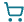 teal shopping cart icon