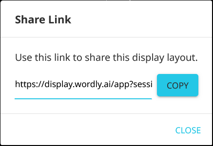 wordly-display-share-link