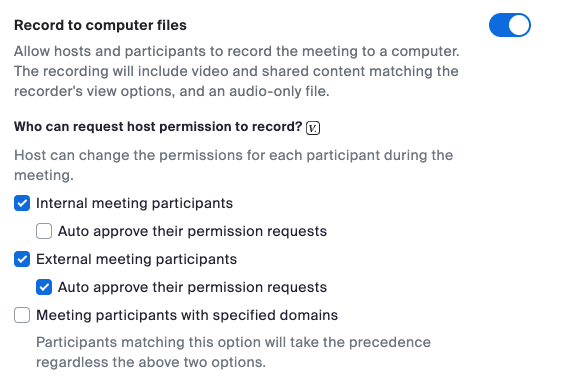 zoom host permission